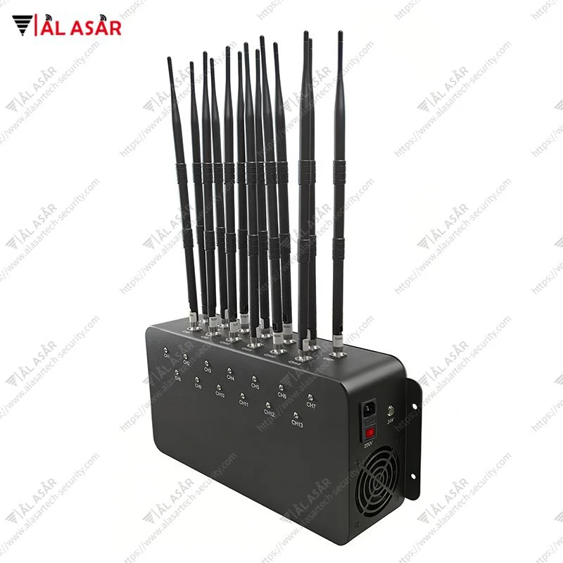 Jammer Penyekat Isyarat Dalaman WiFi 13/14 saluran